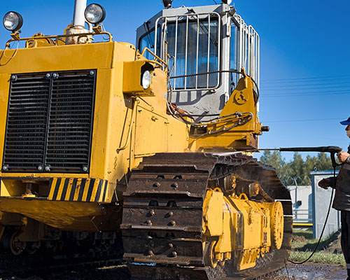 Heavy Equipment Washing